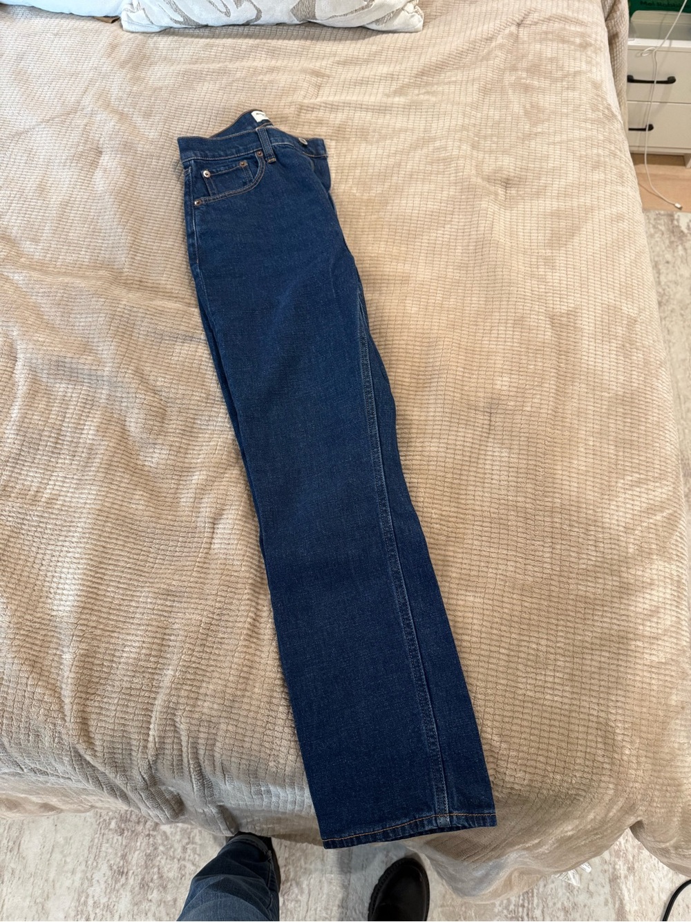 Abercrombie & Fitch Dark Blue Straight Jeans